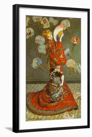 La Japonaise-Claude Monet-Framed Art Print