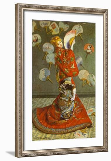 La Japonaise-Claude Monet-Framed Art Print