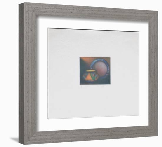 La jardinière aux libellules-Laurent Schkolnyk-Framed Limited Edition