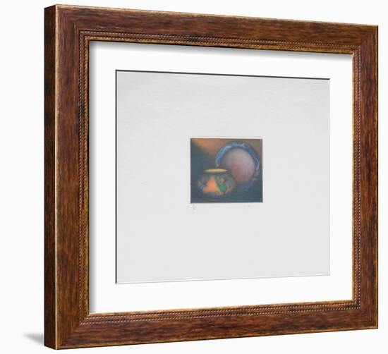 La jardinière aux libellules-Laurent Schkolnyk-Framed Limited Edition