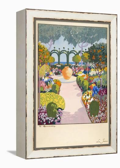 La Jarre, Pub. Paris 1919-Georges Barbier-Framed Premier Image Canvas