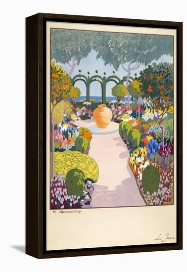 La Jarre, Pub. Paris 1919-Georges Barbier-Framed Premier Image Canvas