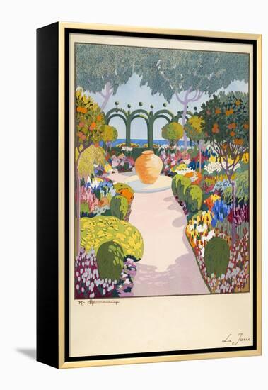 La Jarre, Pub. Paris 1919-Georges Barbier-Framed Premier Image Canvas