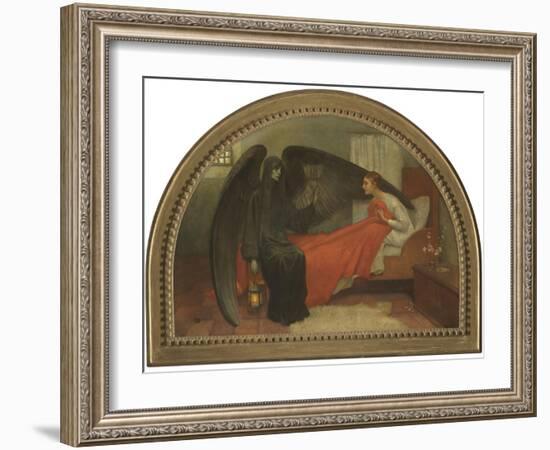 La jeune fille et la Mort (Schubert)-Marianne Stokes-Framed Giclee Print