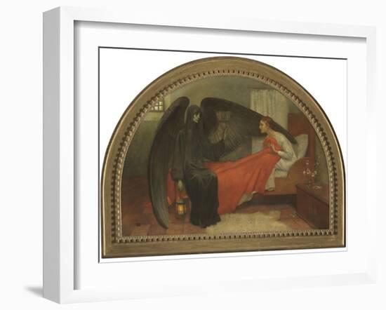 La jeune fille et la Mort (Schubert)-Marianne Stokes-Framed Giclee Print