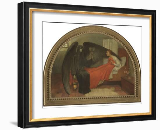 La jeune fille et la Mort (Schubert)-Marianne Stokes-Framed Giclee Print