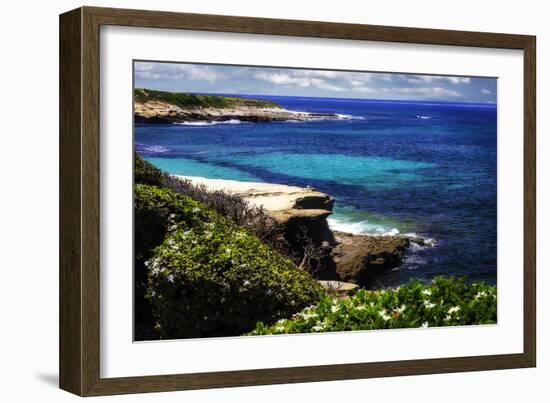 La Jolla Beach III-Alan Hausenflock-Framed Photographic Print