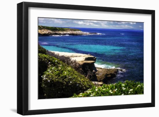 La Jolla Beach III-Alan Hausenflock-Framed Photographic Print