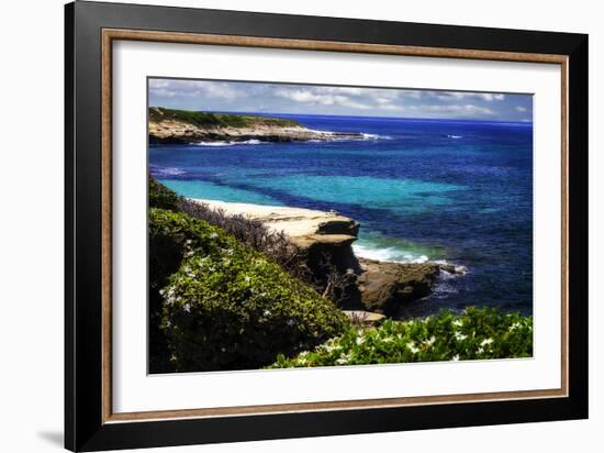 La Jolla Beach III-Alan Hausenflock-Framed Photographic Print