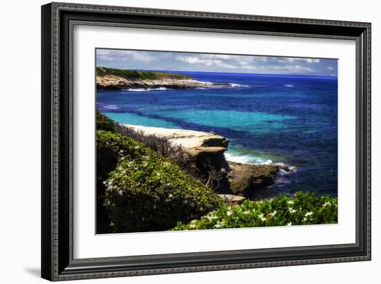 La Jolla Beach III-Alan Hausenflock-Framed Photographic Print