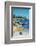 La Jolla Cove Beach at San Diego.-Songquan Deng-Framed Photographic Print