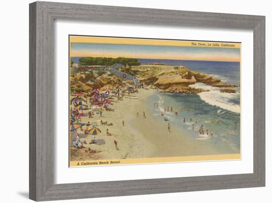 La Jolla Cove, California-null-Framed Art Print