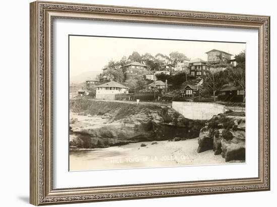 La Jolla Cove, San Diego, California-null-Framed Art Print