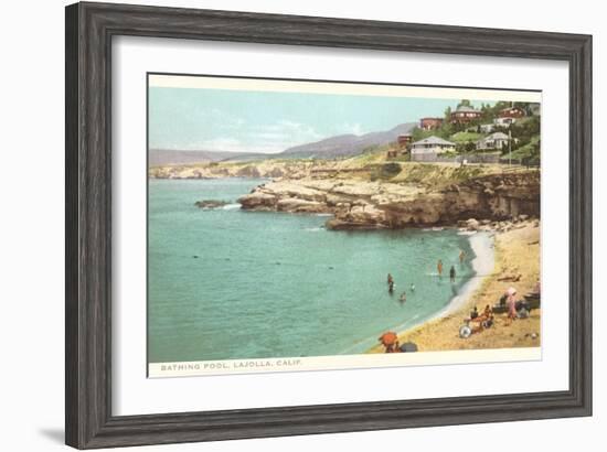 La Jolla Cove, San Diego, California-null-Framed Art Print