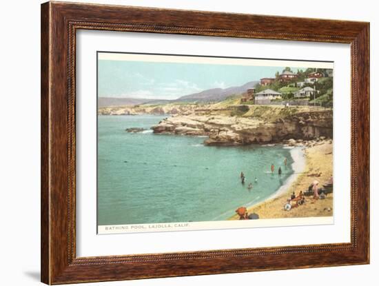 La Jolla Cove, San Diego, California-null-Framed Art Print