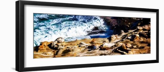 La Jolla Sea Lions II-Alan Hausenflock-Framed Photographic Print