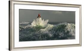 La Jument dans la Tempete-Jean Guichard-Framed Art Print