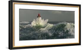 La Jument dans la Tempete-Jean Guichard-Framed Art Print