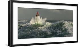 La Jument dans la Tempete-Jean Guichard-Framed Art Print