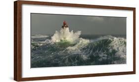 La Jument dans la Tempete-Jean Guichard-Framed Art Print