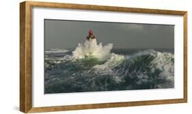 La Jument dans la Tempete-Jean Guichard-Framed Art Print