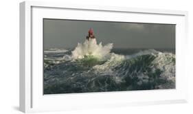 La Jument dans la Tempete-Jean Guichard-Framed Art Print