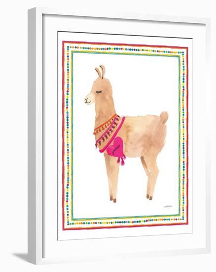 La La Llama IV-Jenaya Jackson-Framed Art Print