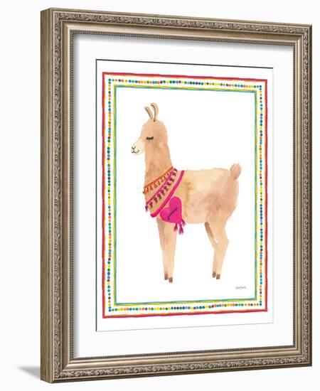 La La Llama IV-Jenaya Jackson-Framed Art Print