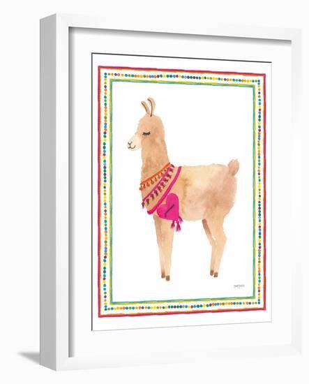 La La Llama IV-Jenaya Jackson-Framed Art Print