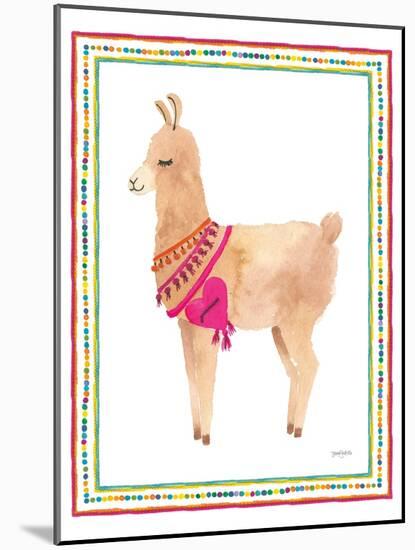 La La Llama IV-Jenaya Jackson-Mounted Art Print