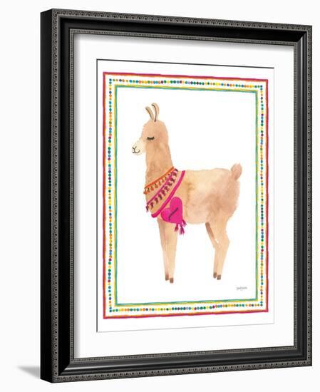 La La Llama IV-Jenaya Jackson-Framed Art Print