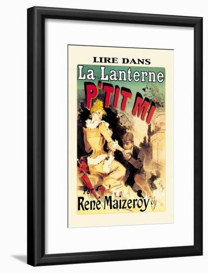 La Lanterne: P'tit Mi-Jules Ch?ret-Framed Art Print
