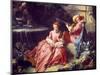 La Lecon De Musique Painting by Francois Boucher (1703-1770). 18Th Century. Paris. Musee Cognacq Ja-Francois Boucher-Mounted Giclee Print