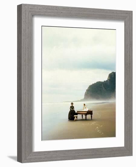 La Lecon De Piano the Piano De Jane Campion Avec Holly Hunter, Anna Paquin, 1993 (Palmed'Or1993)-null-Framed Photo