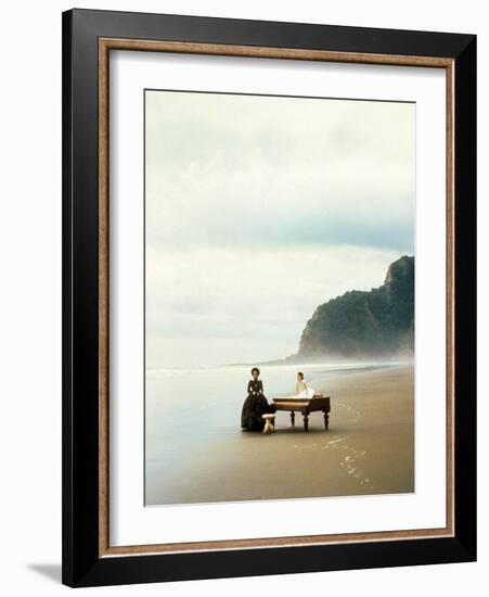 La Lecon De Piano the Piano De Jane Campion Avec Holly Hunter, Anna Paquin, 1993 (Palmed'Or1993)-null-Framed Photo