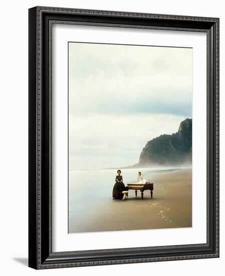 La Lecon De Piano the Piano De Jane Campion Avec Holly Hunter, Anna Paquin, 1993 (Palmed'Or1993)-null-Framed Photo