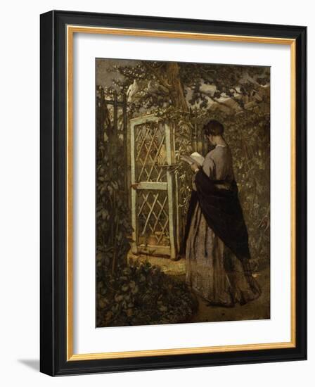 La lecture-Thomas Couture-Framed Giclee Print