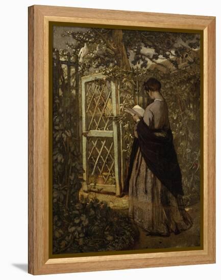 La lecture-Thomas Couture-Framed Premier Image Canvas