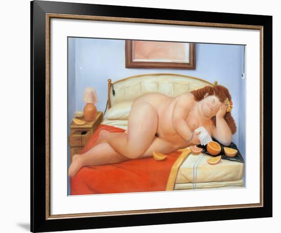 La Lettera-Fernando Botero-Framed Art Print