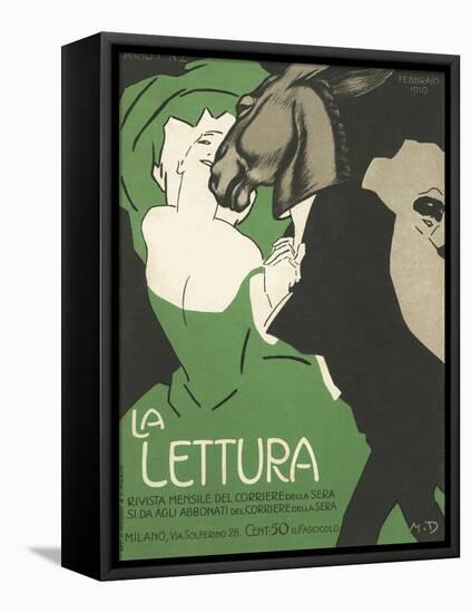 La Lettura Cover-Marchello Dudovich-Framed Premier Image Canvas