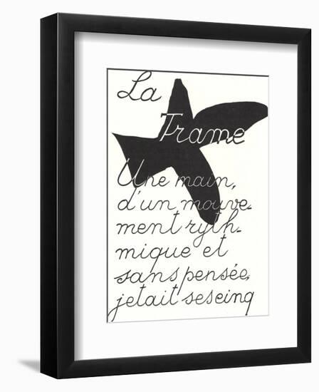 La Liberte des Mers-Georges Braque-Framed Premium Edition