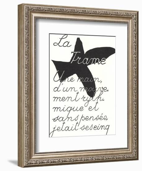 La Liberte des Mers-Georges Braque-Framed Premium Edition