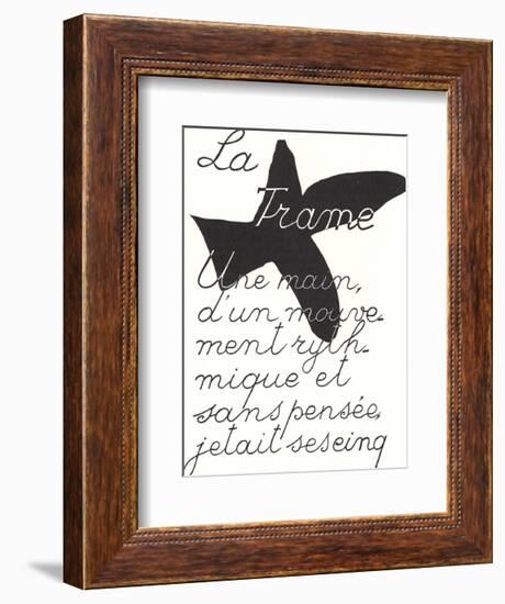 La Liberte des Mers-Georges Braque-Framed Premium Edition