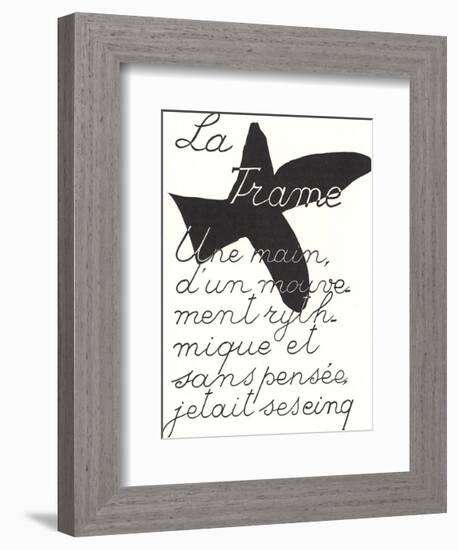 La Liberte des Mers-Georges Braque-Framed Premium Edition