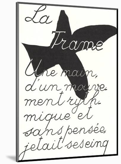 La Liberte des Mers-Georges Braque-Mounted Premium Edition