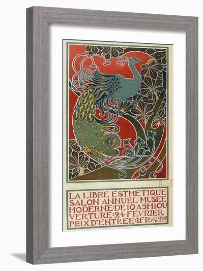 La Libre Esthétique, 1898-Gisbert Combaz-Framed Giclee Print