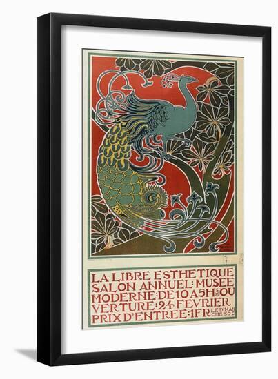 La Libre Esthétique, 1898-Gisbert Combaz-Framed Giclee Print