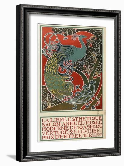 La Libre Esthétique, 1898-Gisbert Combaz-Framed Giclee Print