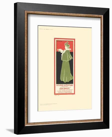 La Libre Esthetique-Gisbert Combaz-Framed Collectable Print