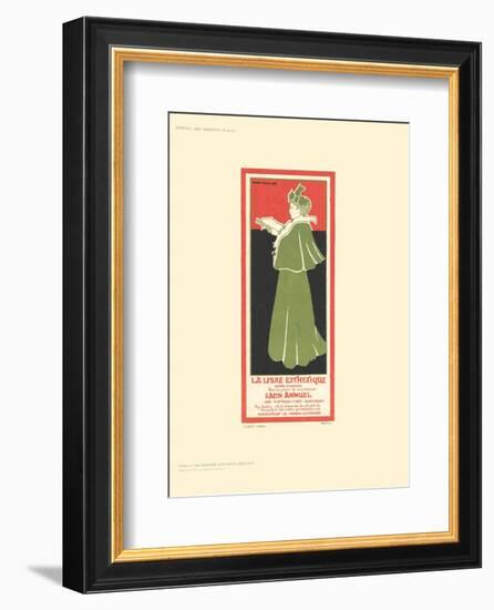 La Libre Esthetique-Gisbert Combaz-Framed Collectable Print